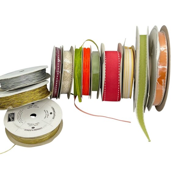 Stampin' Up! Retired Ribbon Spools Variety - You Choose! - Picture 1 of 16